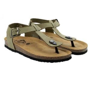 NWOT Plakton Brown Leather Pagonis Greek Sandals Womens size 36 US 5-5.5